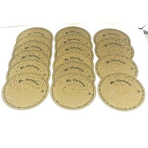 Lot of 15 Mr. Christmas 7" Symphonium Music Box Discs — Used